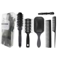 Hairdressing Styling Tool Hair Comb Set For Hair Styling Carbon Fiber Comb