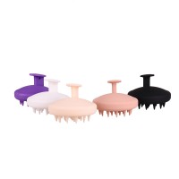 New Arrival Eco-friendly All Silicone Massage Brush Patented Product Hair Scalp Massager for Individual Package