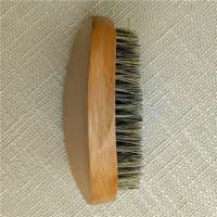 360 Curve Wave Baor Brislte Nylon Medium Firm Beard Hair Brush